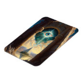 Mystical Pyramid Eye Magnet (Linke Seite)