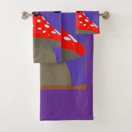 🛁 Mystical Raven Bath Towel Set