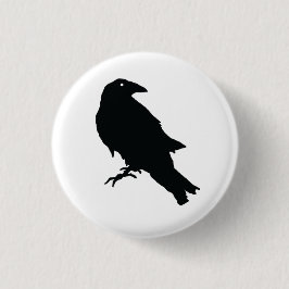 Mystical Raven Button Button: Elegant und En einbi