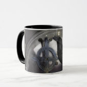 Mystical Raven Gothic Digital Art Tasse (Vorderseite Links)