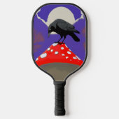 🎾 Mystical Raven Pickleball Paddle (Vorderseite)