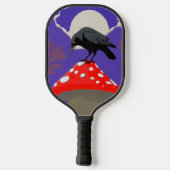 🎾 Mystical Raven Pickleball Paddle (Rückseite)