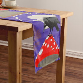 🍽️ Mystical Raven Table Runner Kurzer Tischläufer