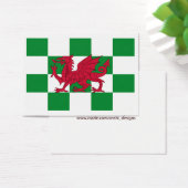 Mystical Red Celtic Dragon Flag Wales (Schreibtisch)