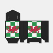 Mystical Red Celtic Dragon Flag Wales Geschenkschachtel (Ungefaltet)