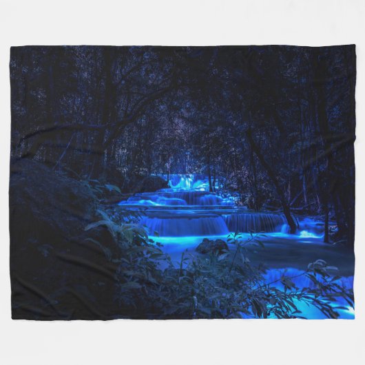 "Mystical River" Fleecedecke (Vorderseite (Horizontal))