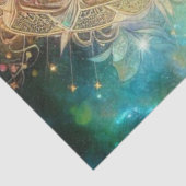 Mystical Rose Garden Cat Decoupage Seidenpapier (Ausschnitt)