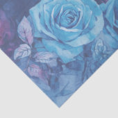 Mystical Rose Motif Tissue Paper Sheets GiftWrap Seidenpapier (Ausschnitt)