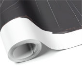 Mystical Salem Black Cat mit Pumpkins Geschenkpapier (Rolleneckpunkt)