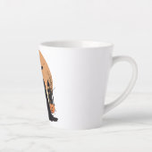 Mystical Salem Black Cat mit Pumpkins Milchtasse (Rechts)