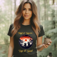 Mystical Samurai Duel bei Sunset T - Shirt