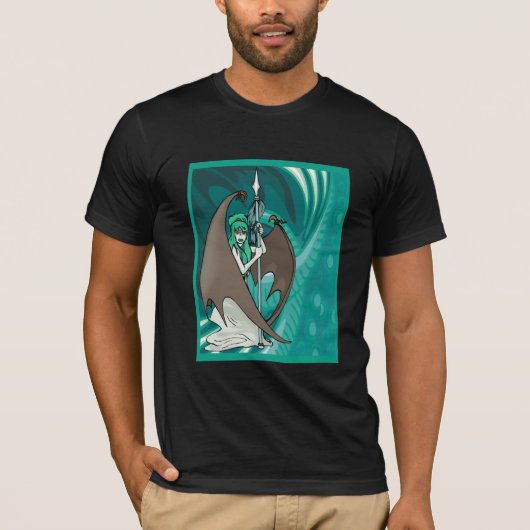 Mystical Sea Hexe T - Shirt (Vorderseite)
