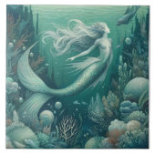 Mystical Sea Nymph Fliese (Vorderseite)