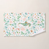 Mystical SeahorseMuster Badhandtuch Set (Handtuch)