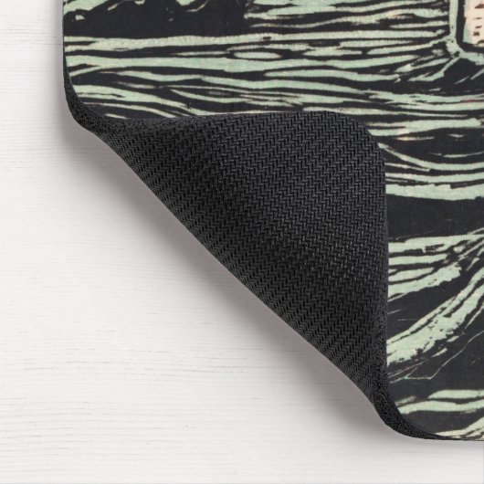 Mystical Shore (1897) von Edvard Munch Mousepad (Ecke)