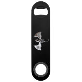 Mystical Silver Winged Dragon Speed Flaschenöffner (Vorderseite)