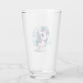 🦄 "Mystical Sip" Einhornglas Tumbler 🌟 (Rückseite)