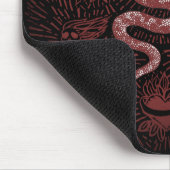 Mystical Snake Vintag Mousepad (Ecke)
