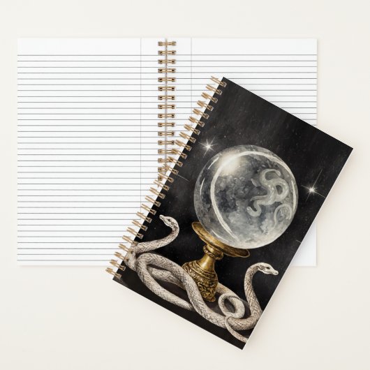 Mystical Snakes Dream Journal Notizblock (Innen)
