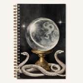 Mystical Snakes Dream Journal Notizblock (Vorderseite)