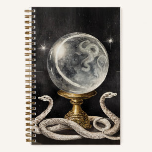 Mystical Snakes Dream Journal Notizblock