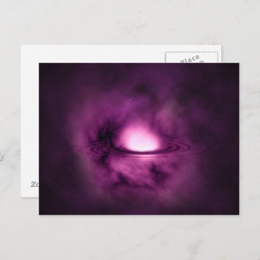 Mystical Space Light - Postkarte (Vorne/Hinten)