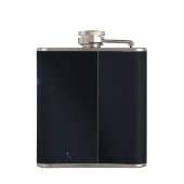 Mystical Space Owl with Dreamcatcher Art       Flachmann (Rückseite)