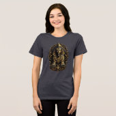 mystical sphinx Tri-Blend shirt (Vorderseite voll)