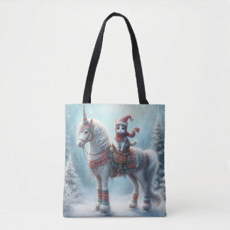 Mystical Spirit Horse Fantasy Tote Bag Tasche