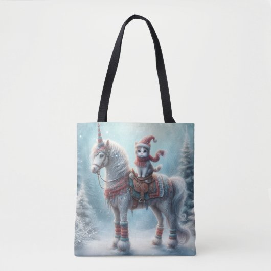 Mystical Spirit Horse Fantasy Tote Bag Tasche (Vorderseite)