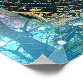 Mystical Stag Poster (Ecke)