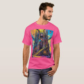 Mystical Steampunk Cathedral T-Shirt (Vorne ganz)