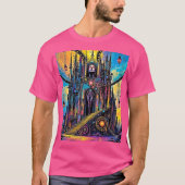 Mystical Steampunk Cathedral T-Shirt (Vorderseite)