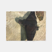 Mystical Stingray Fleecedecke (Vorderseite (Horizontal))