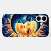 Mystical Sun und Moon Phone Case (Rückseite (Horizontal))