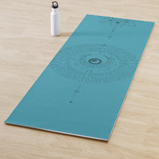 Mystical Sun und Moon Yoga Mat Yogamatte