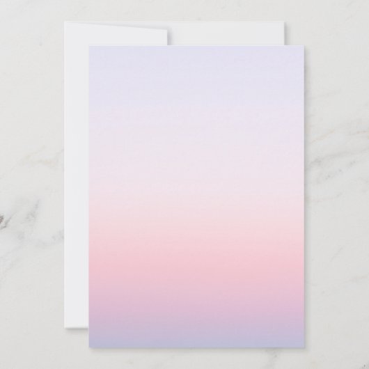 Mystical Sunset Pink Sun Moon Stars Babydusche Einladung (Rückseite)