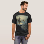 mystical sureal water-poor-over t-shirt (Vorne ganz)