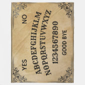 Mystical Talking Spirit Board Fleecedecke (Vorderseite)