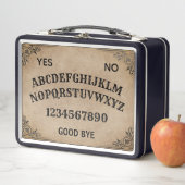 Mystical Talking Spirit Board Metall Brotdose (Beispiel)