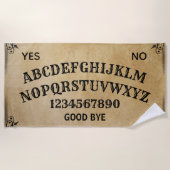Mystical Talking Spirit Board Strandtuch (Vorderseite)