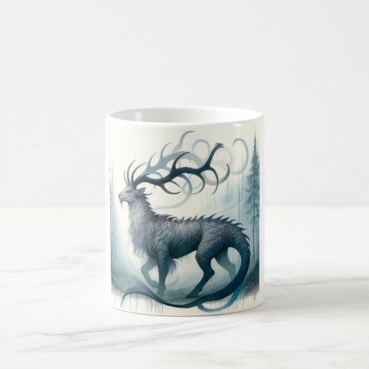 Mystical Tanaocerus IREF411 - Watercolor Kaffeetasse (Mittel)