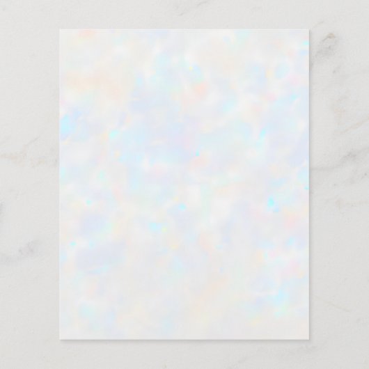 Mystical Third Eye Celestial Lunar Holographic Flyer (Hinten)