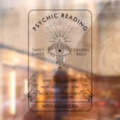 Mystical Third Eye Moon phasen holographische Fensteraufkleber (Blatt 2)