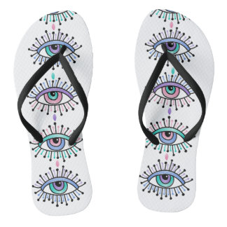 Mystical Third Eyes Spiritueller Yoga Badesandalen