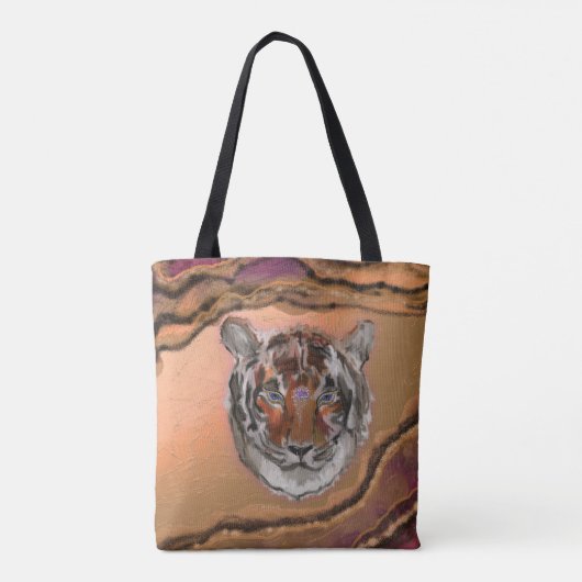 Mystical Tiger Tasche (Rückseite)