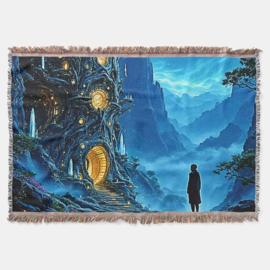 Mystical Tree Zuhause Dreamscape Decke (Vorderseite)