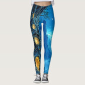 Mystical Tree Zuhause Dreamscape Leggings (Vorderseite)