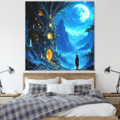 Mystical Tree Zuhause Dreamscape Leinwanddruck (Insitu (Schlafzimmer))