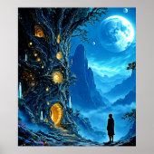 Mystical Tree Zuhause Dreamscape Poster (Vorne)